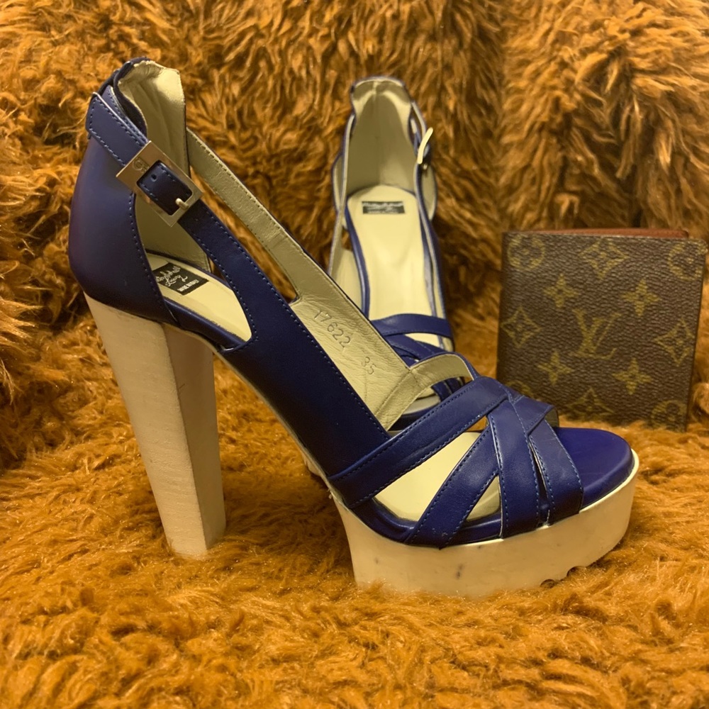 Roberto Botticelli Peep Toe Platform